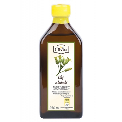 Olej z lnianki 250 ml - Olvita